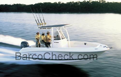 Wellcraft Fisherman 232 ficha tecnica